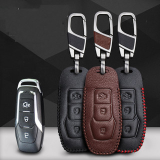 Bao da chìa khoá xe ô tô Ford Everest, ranger, Explorer, Ecosport, ford cus, ốp khóa xe ford ranger