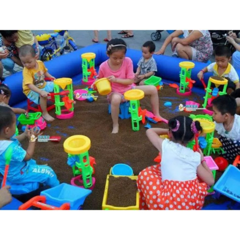 Bộ Đồ Chơi Xúc Cát Guồng Quay Cho Bé Yêu