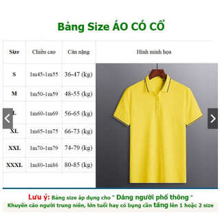 [ÁO CỔ TRỤ] ÁO THUN POLO 4 CHIỀU ĐỒNG PHỤC CHẤT ĐẸP [CHẤT LIỆU MÈ]