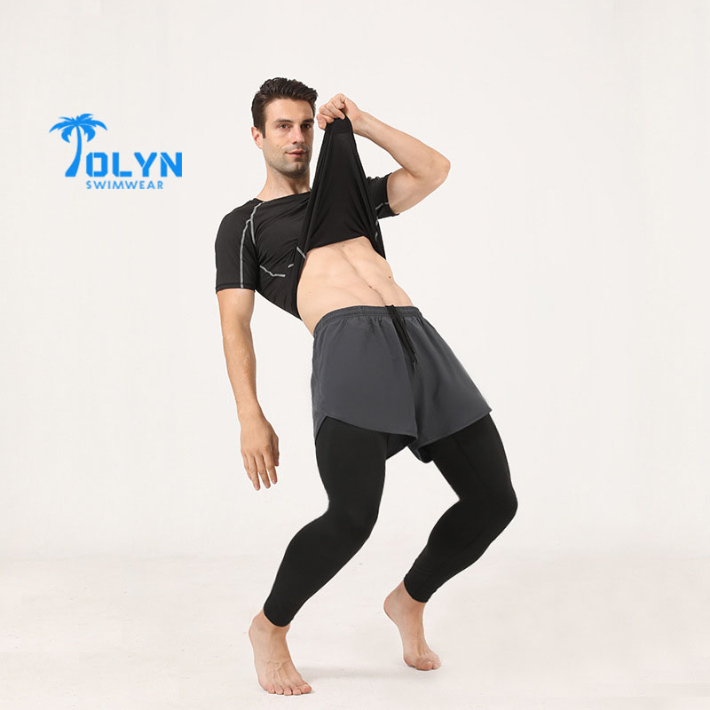 Quần dài nam thể thao, quần tập gym nam 2 lớp cao cấp TOLYN Quần chạy bộ nam 4 túi tiện lợi bóng rổ,