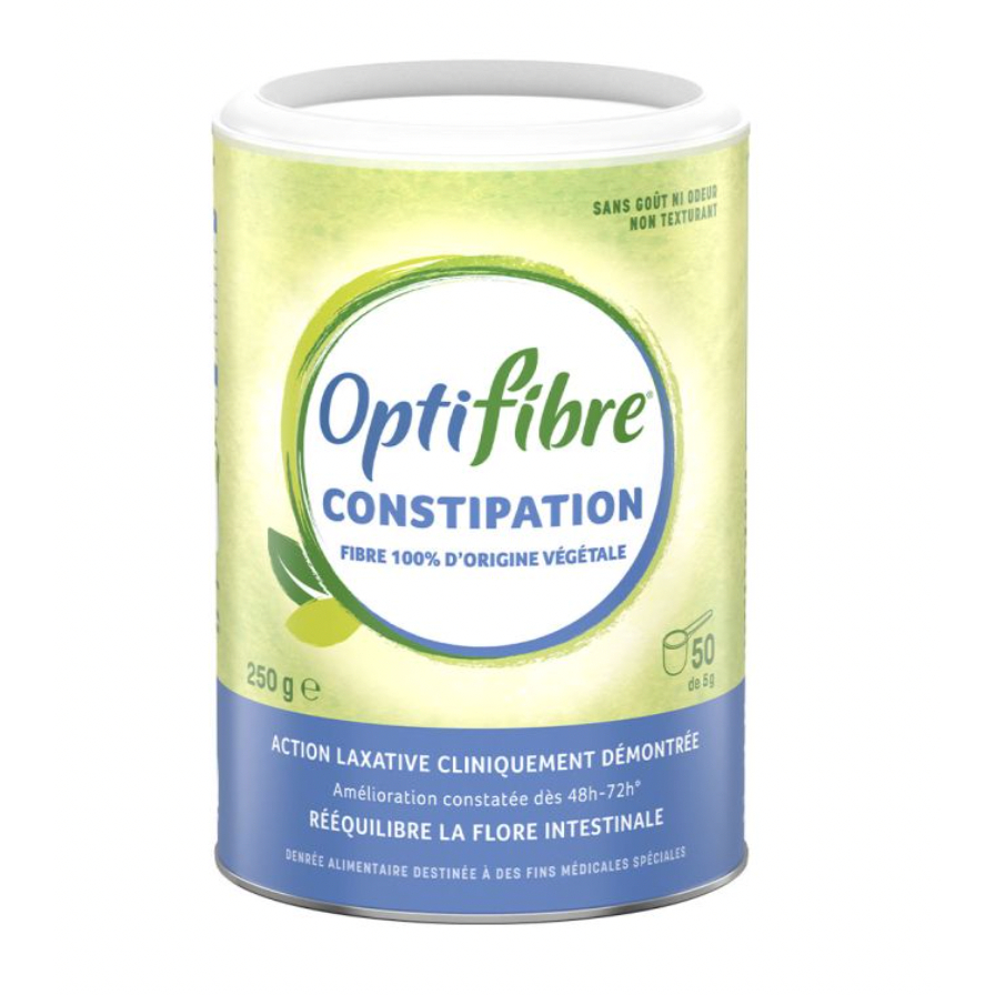 Bột chất xơ hòa tan Nestle OPTIFIBRE CONSTIPATION giảm táo bón bé từ 3 tuổi, mẹ bầu,người lớn