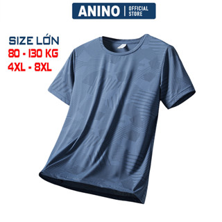 áo thun nam big size vải thun lỗ kim cao cấp phối họa tiết Rằn Ri,co giãn,thoáng mát dành cho người béo mập từ 80-130kg