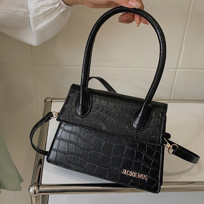 Túi đeo chéo chữ Jac nổi siêu phẩm size 20 mã H8