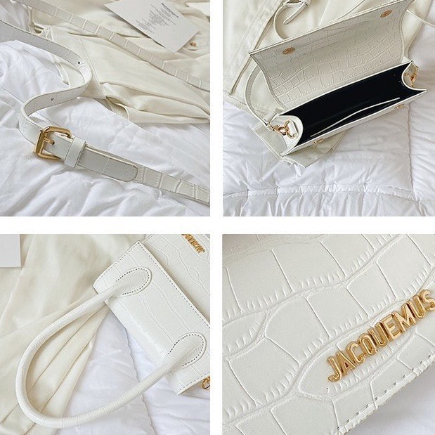 Túi đeo chéo chữ Jac nổi siêu phẩm size 20 mã H8