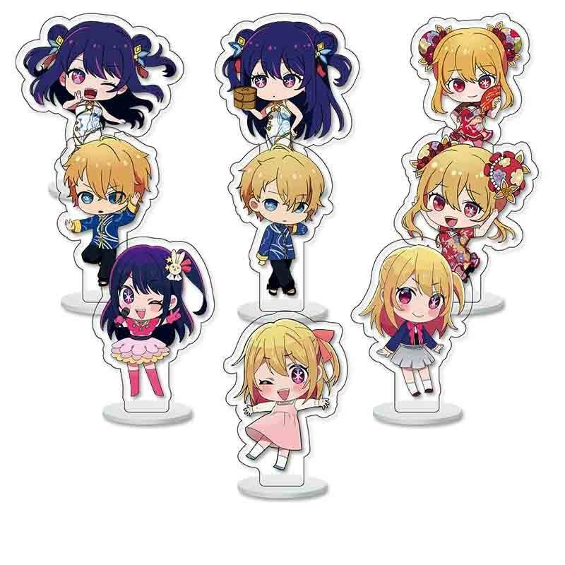 Standee mini OSHI NO KO Đứa Con Của Thần Tượng mica acrylic Mô hình anime chibi trang trí