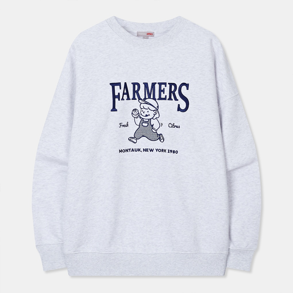 Áo thun nữ SPAO sweatshirt Cô gái bánh mì