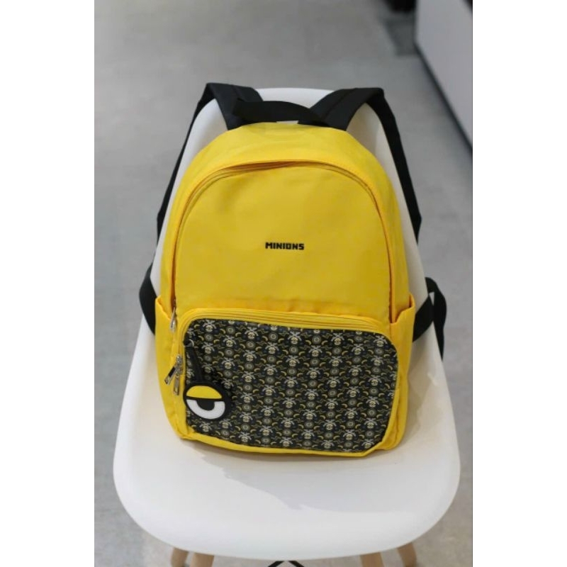 BALO HỌC SINH MINION BACKPACK XUẤT DƯ SIZE 27 CM