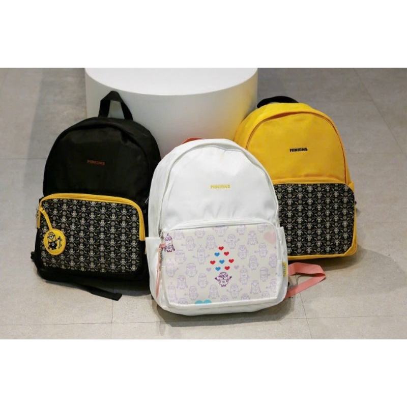 BALO HỌC SINH MINION BACKPACK XUẤT DƯ SIZE 27 CM