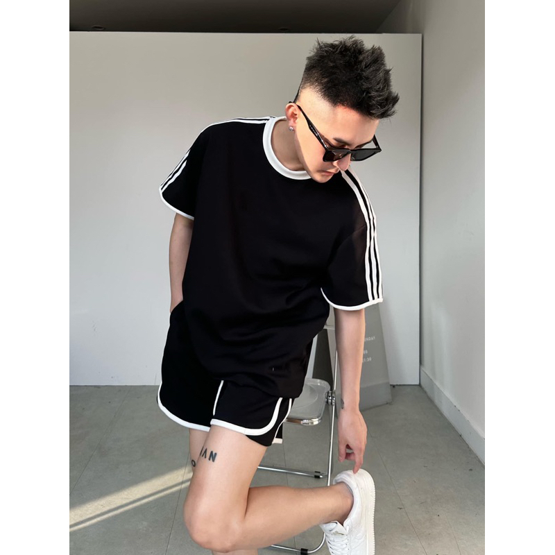 Set Bộ Thể Thao 2023 Unisex 3 sọc