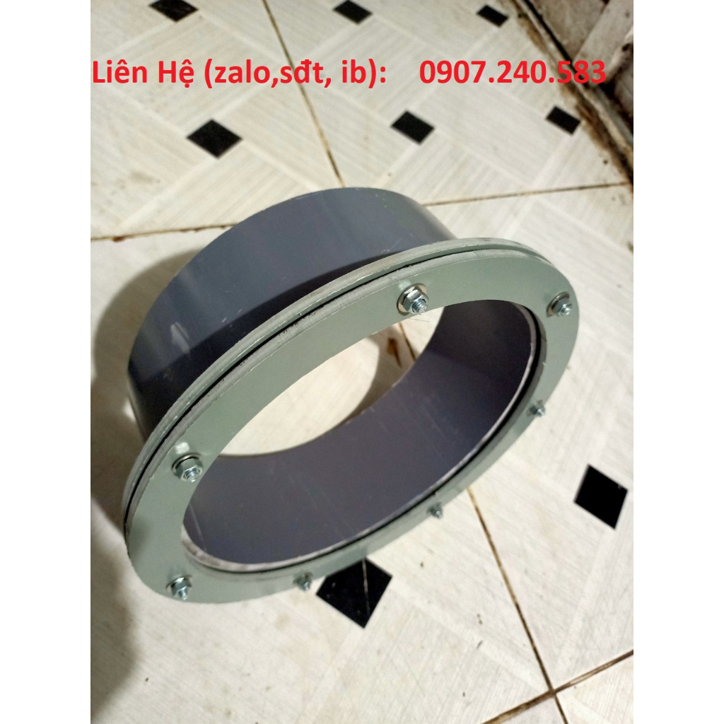 VAN XẢ MẶT BÍCH BỂ BẠT HDPE, VAN XẢ ĐÁY BỂ BẠT THOÁT NƯỚC