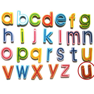 Bộ chữ số gỗ nam châm (Wooden Magnetic Letters/Numbers)