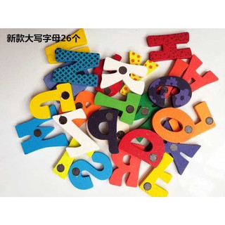 Bộ chữ số gỗ nam châm (Wooden Magnetic Letters/Numbers)