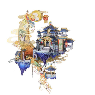 Mô Hình Kim Loại Lắp Ráp 3D MU Nguyệt Cung Moon Palace [chưa ráp]