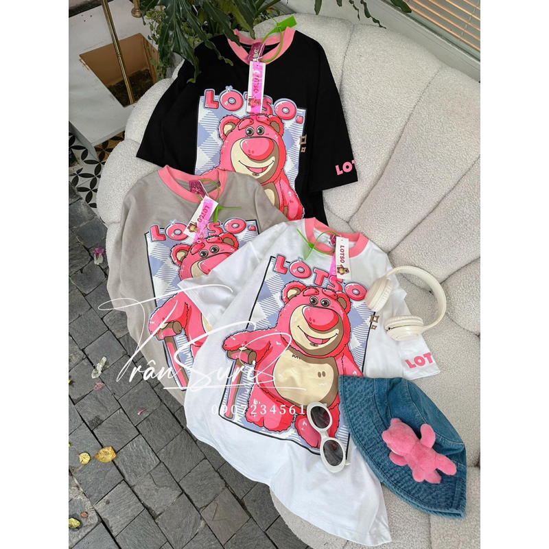 ÁO PHÔNG GẤU DÂU