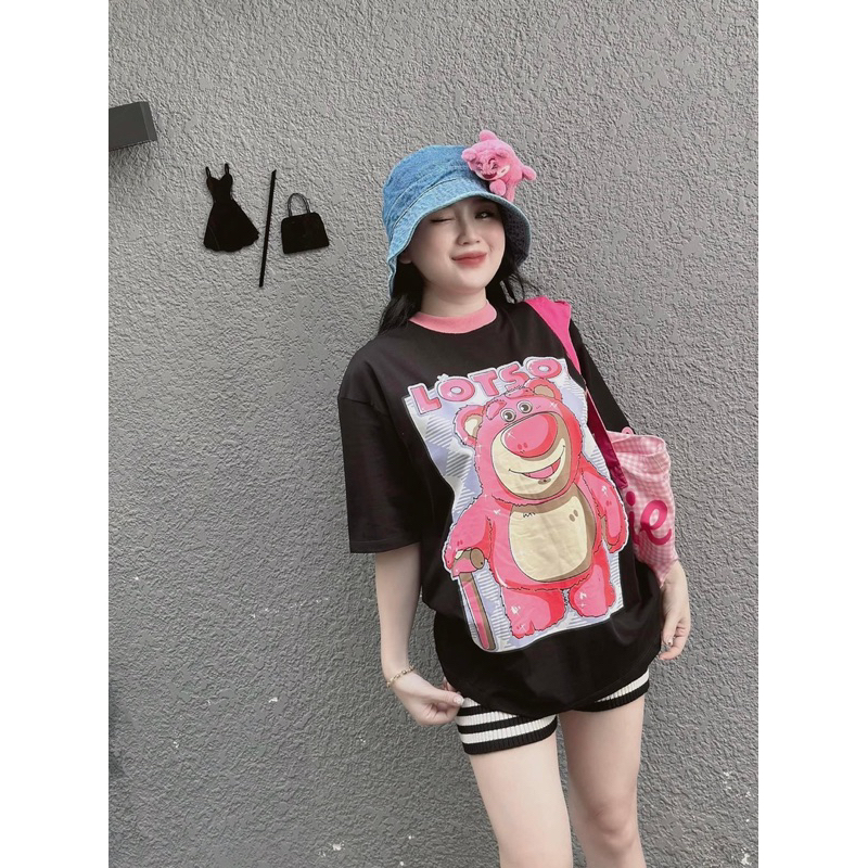 ÁO PHÔNG GẤU DÂU