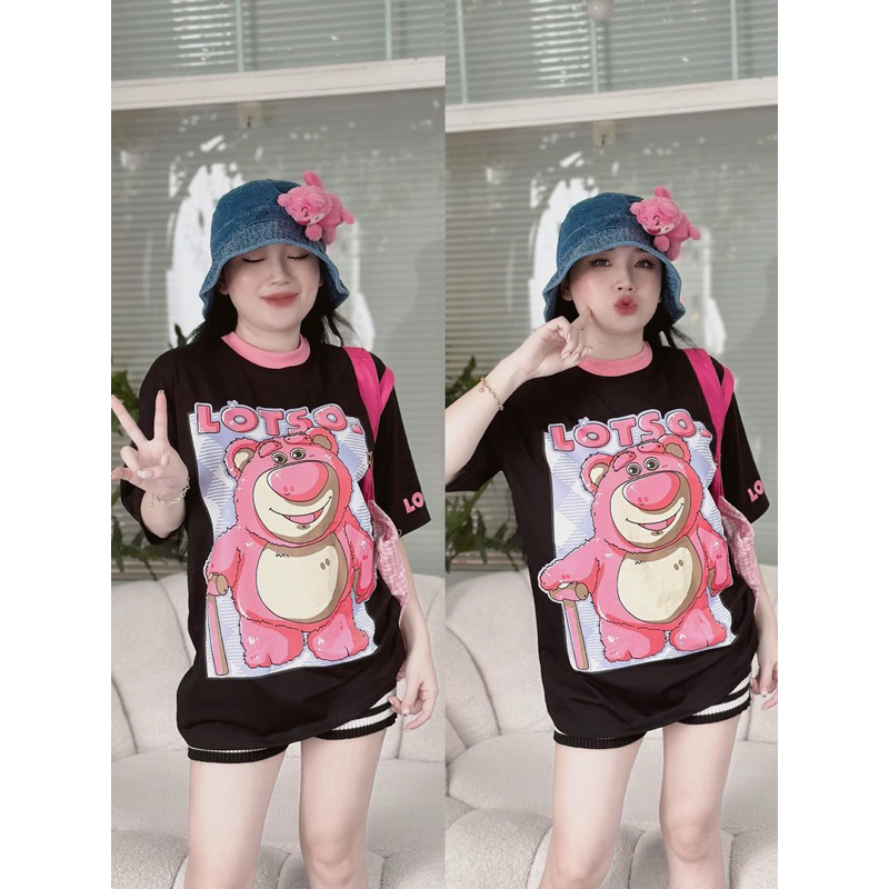 ÁO PHÔNG GẤU DÂU