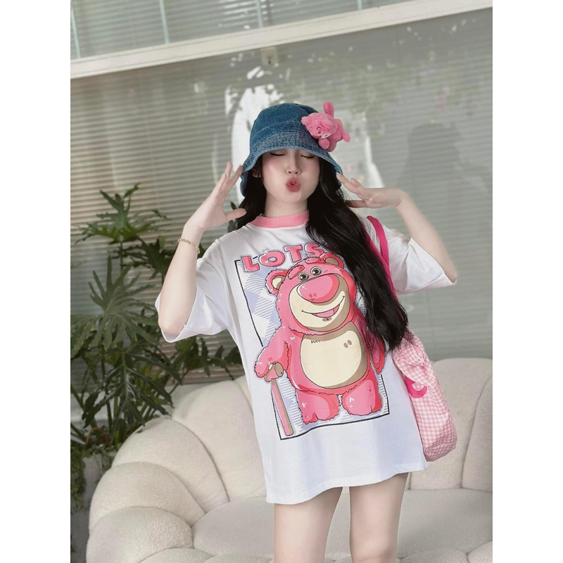 ÁO PHÔNG GẤU DÂU