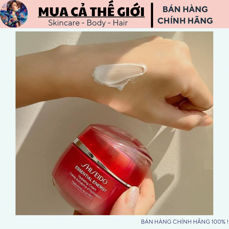 Kem dưỡng ẩm Essential Energy Hydrating Cream tái tạo độ ẩm mượt suốt 24h
