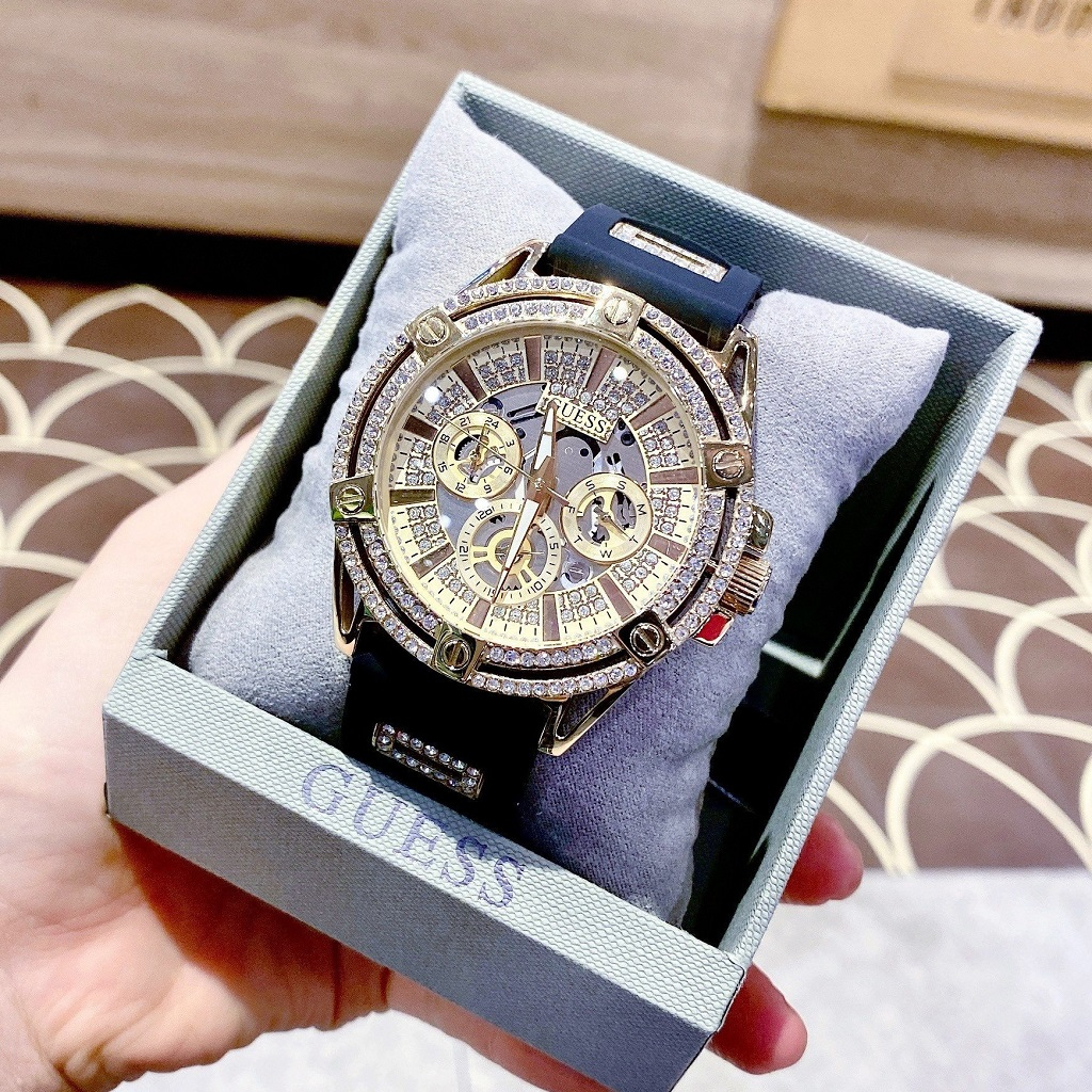 Đồng Hồ Nam Guess GW0537G2 Gold 48mm