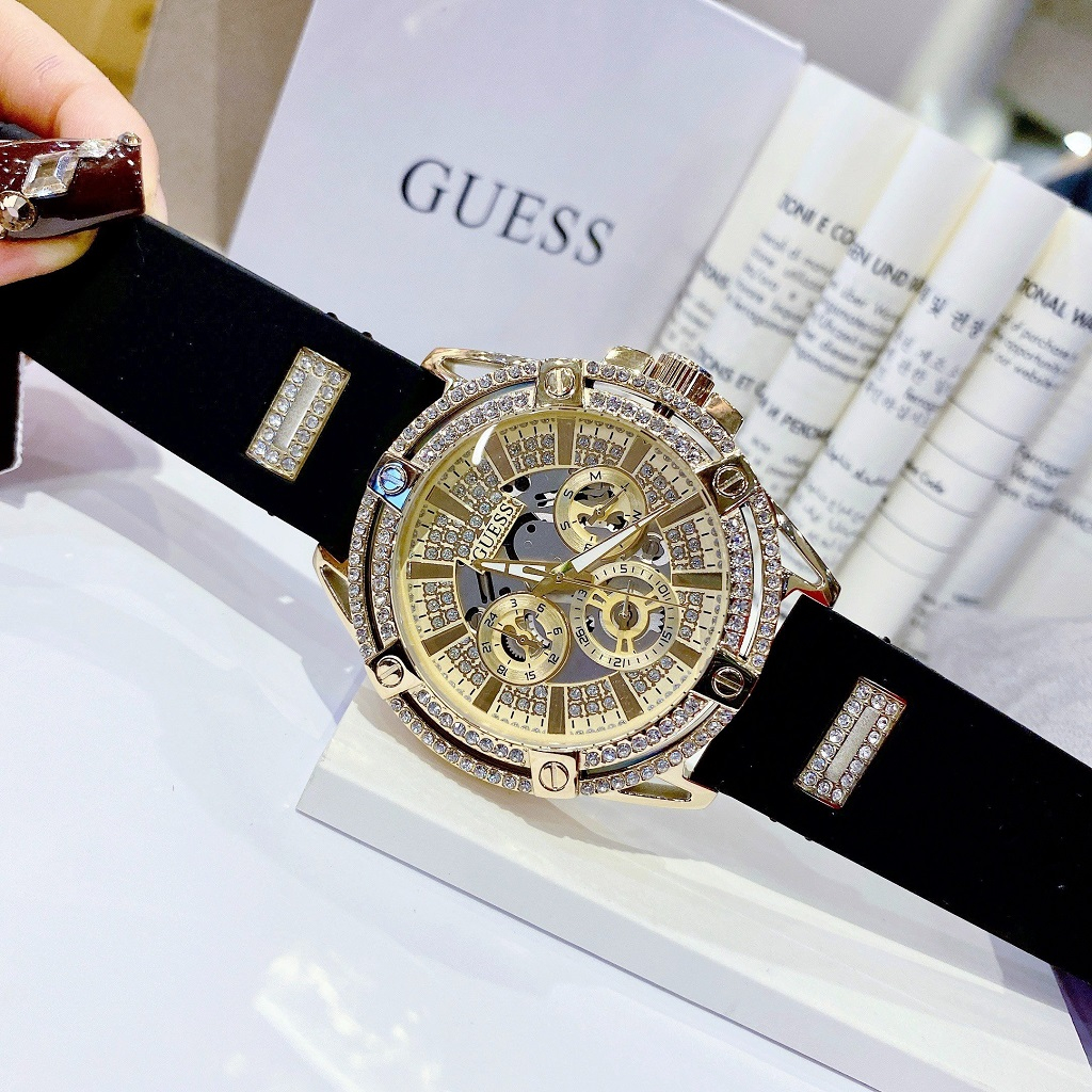 Đồng Hồ Nam Guess GW0537G2 Gold 48mm