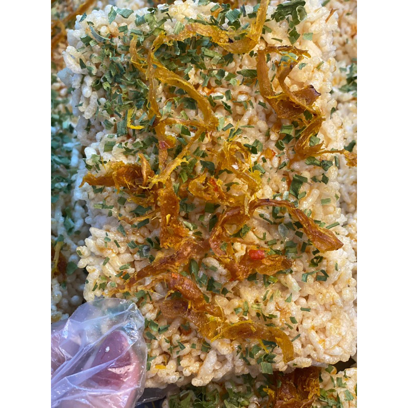 TÚI 500GRAM CƠM CHÁY MẮM MỰC - ĐẶC SẢN PHÚ YÊN