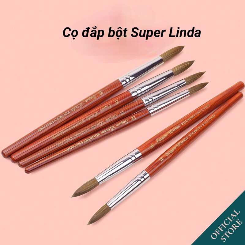Cọ Đắp Bột Số 12, Số 14, Số 16 Super Linda