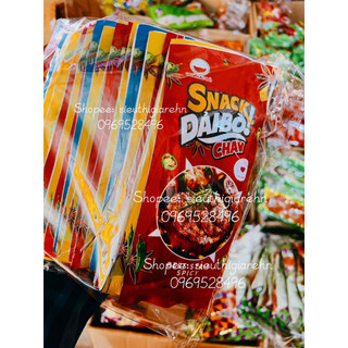 Snack dải bò chay dẻo dẻo cay cay gói 25g