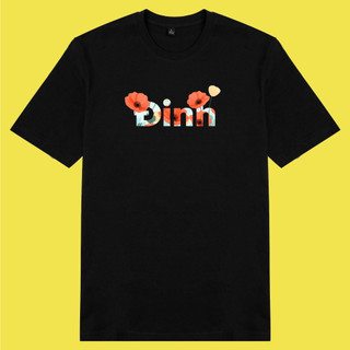 Áo thun cotton 100% unisex, phong cách thời trang hàng đầu in hình Họ người Việt - Đinh