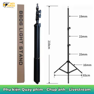 Chân đèn LINCO 8806 Cao cấp - Chuyên dụng livestream - Quay phim chụp ảnh
