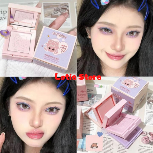Phấn má hồng 4 màu 4 tầng ART VALUE 4in1 trang điểm tiện lợi xinh xắn Chính Hãng