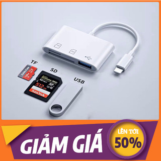 Đầu đọc thẻ micro sd 3 trong 1 loại c sang usb sd đĩa sd/tfu - type-c card reader usb 3.0