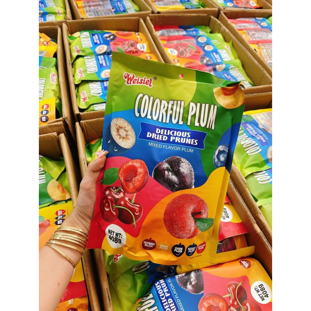 Kẹo omai trái cây sấy dẻo Colorful Plum