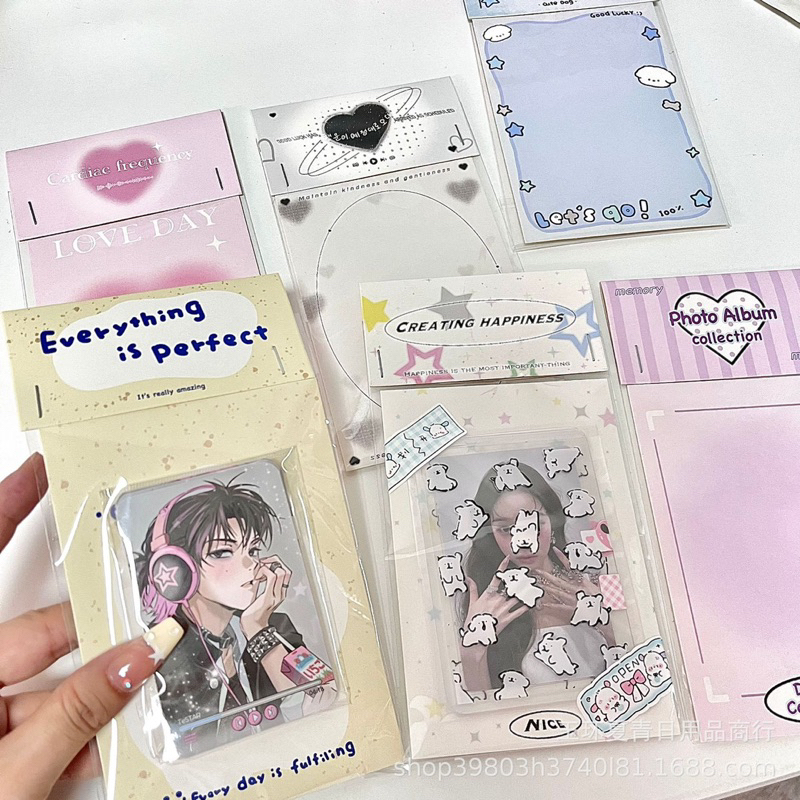 Set đầu thẻ/ bìa dùng gói card Kpop