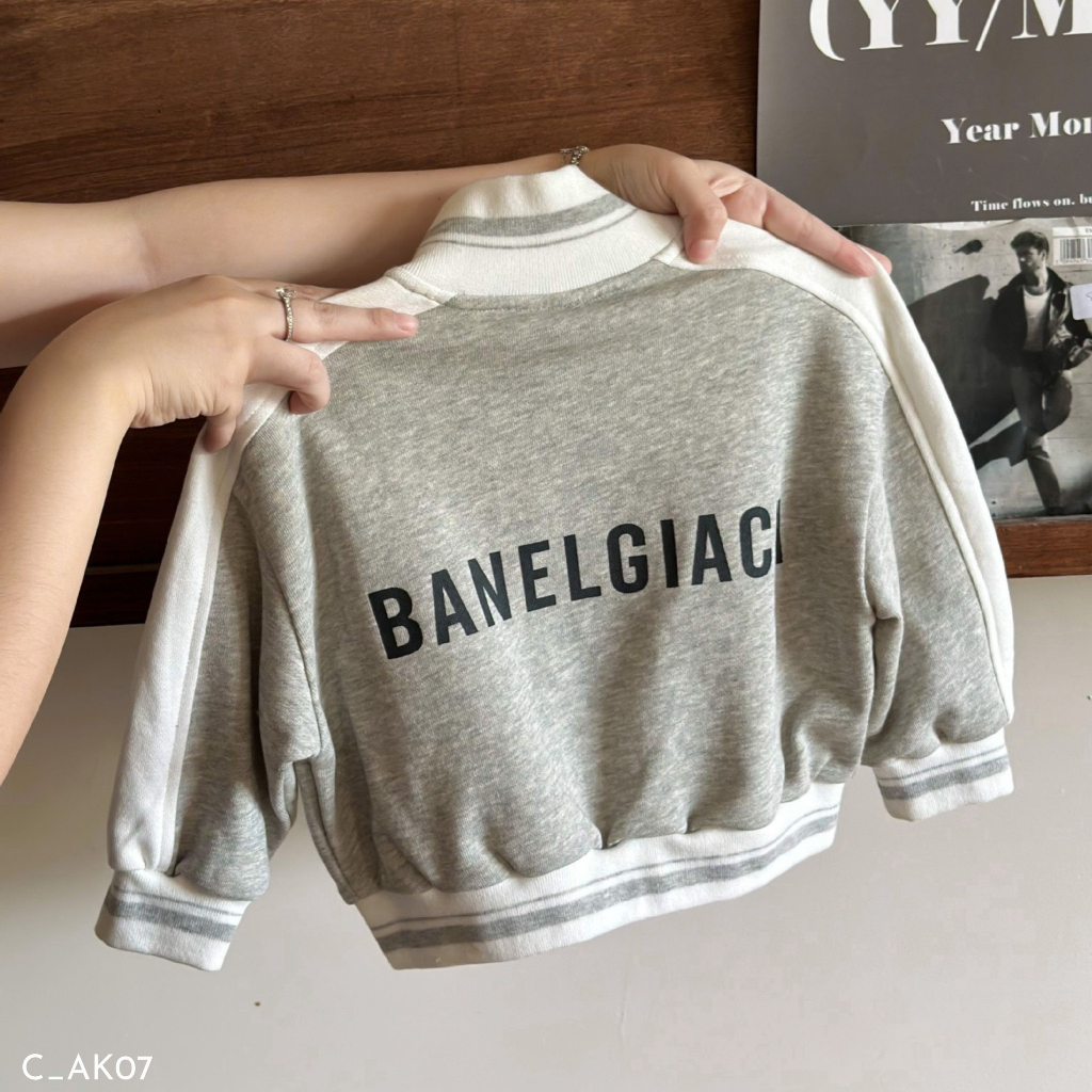 Áo khoác cho bé trai EMBES KIDS, áo khoác trẻ em từ 11kg đến 31kg