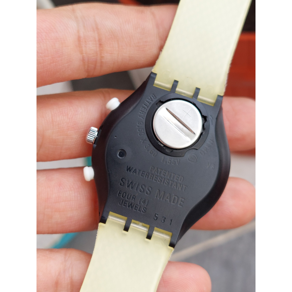 Đồng hồ nam S.watch 6 kim Thuỵ Sĩ phiên bản kỹ niệm chạy pin hàng Si