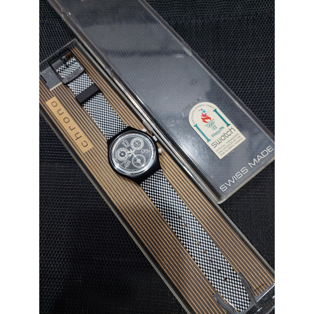 Đồng hồ nam S.watch 6 kim Thuỵ Sĩ phiên bản kỹ niệm chạy pin hàng Si