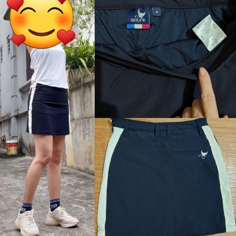 Váy thể thao golf, tennis, cầu lông, aerobic bên trong có quần, chống chói co giãn xuất Nhật hãng Clunk