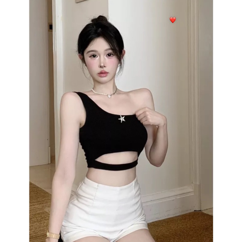 ÁO CROPTOP KHOÉT EO