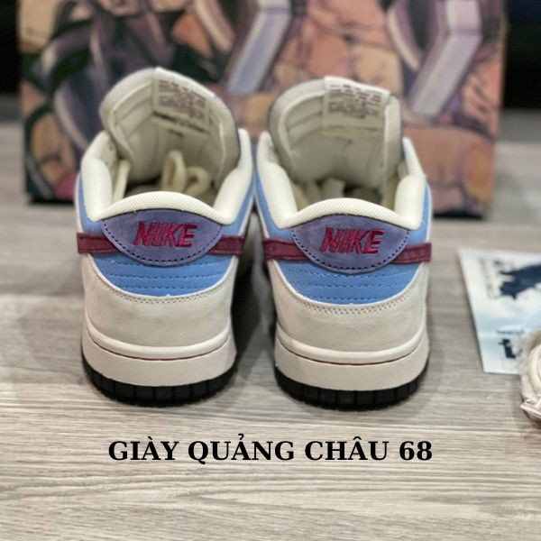 Giày Jordan SB Dunk Low Otomo Katsuhiro Grey Navy Purple cao cấp nhất, giày jd cao cấp SB full phụ kiện 1995