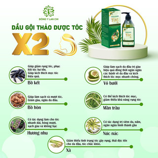 Dầu gội Thảo dược Lan Chi