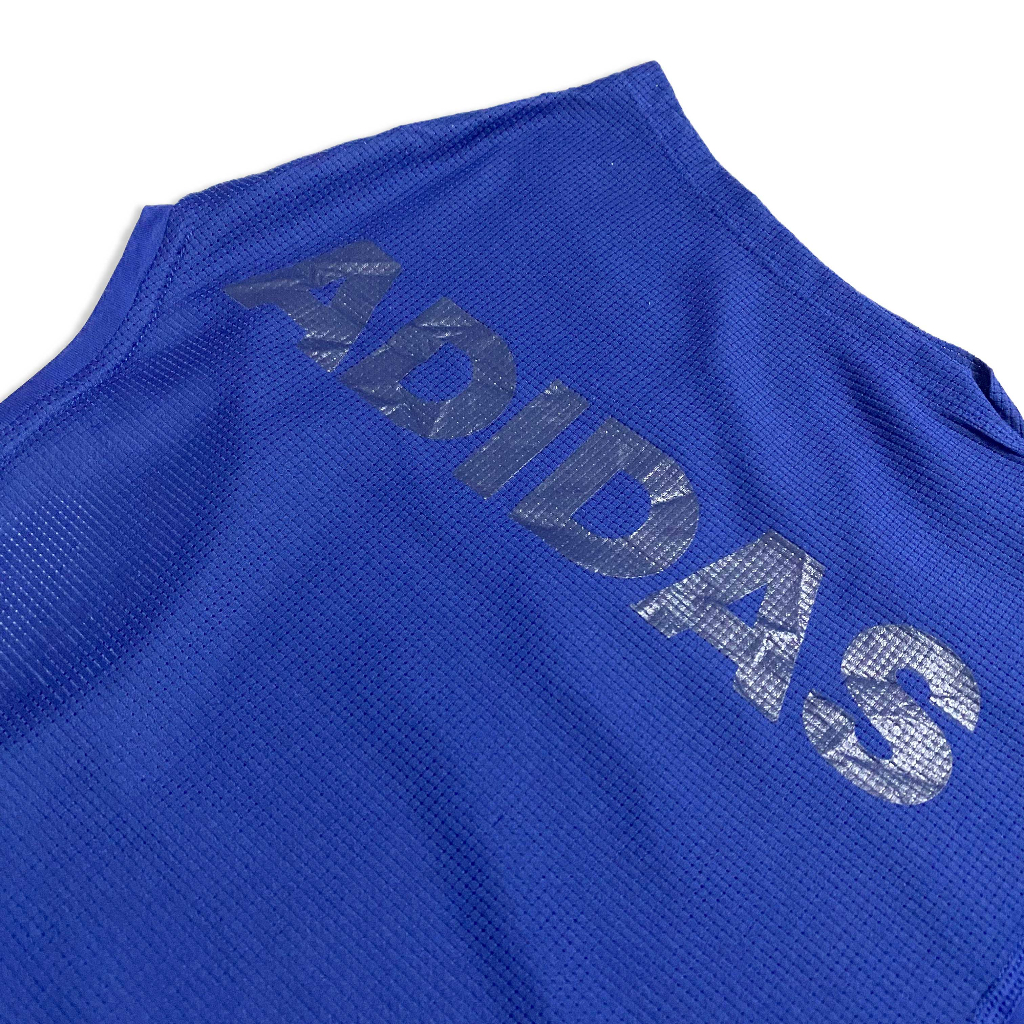 Áo tanktop nữ Adidas 2hand size L | Màu xanh