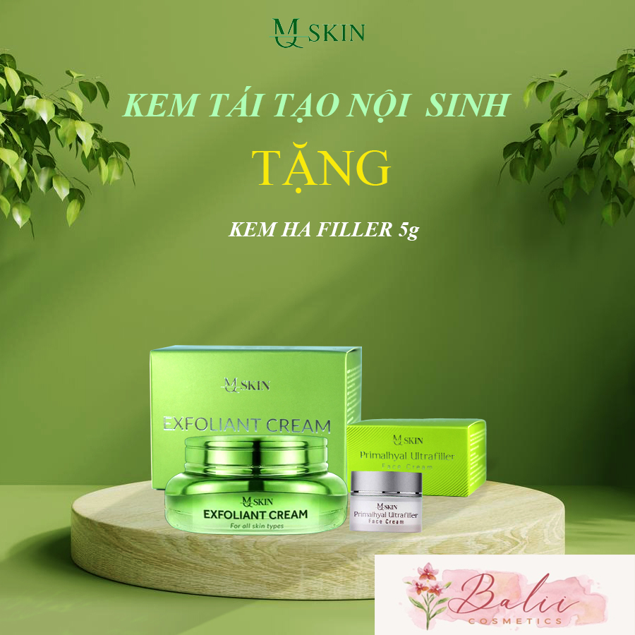Kem tái tạo nội mô MQ SKIN  Exfollant Cream 30g