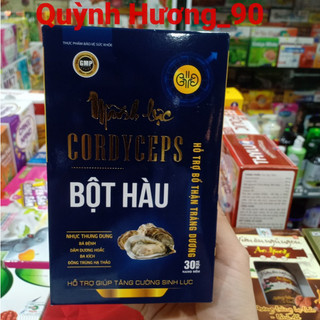 Viên uống mãnh lực cordyceps bột hàu 30 viên giúp tăng cường sức khỏe nam giới