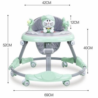 Xe tròn tập đi cao cấp cho bé có nhạc và đèn