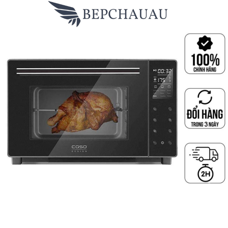 Lò Nướng Caso TO32 và TO26, Dung Tích 32L, Nhập Đức, Bepchauau