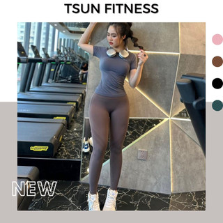 Quần tập gym nữ chun mông, quần tập dài nâng mông lưng cao co dãn 4 chiều, quần chun mông tập yoga