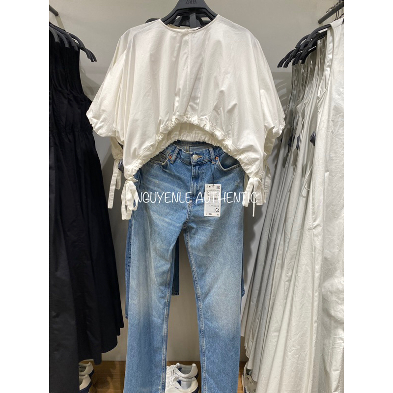 Áo croptop Zara Authentic