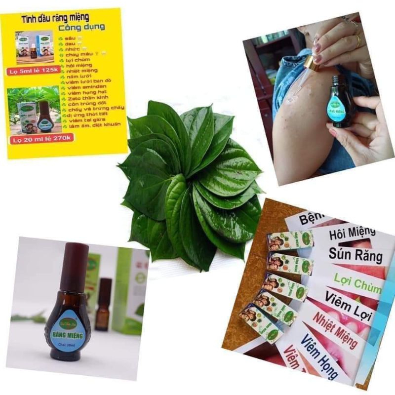 20ml Tinh Dầu Răng Miệng