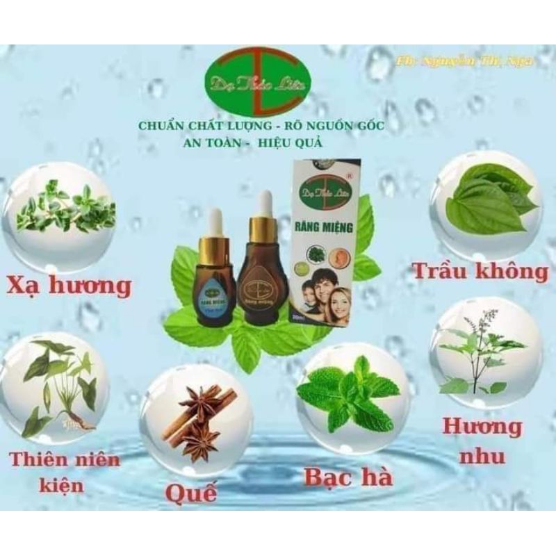 20ml Tinh Dầu Răng Miệng