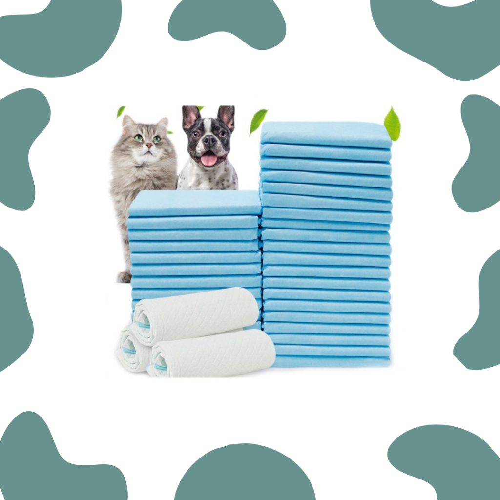 Tã Lót Chuồng, Bỉm Cho Chó Mèo siêu Thấm hút - Đủ size 100, 50, 40 Miếng